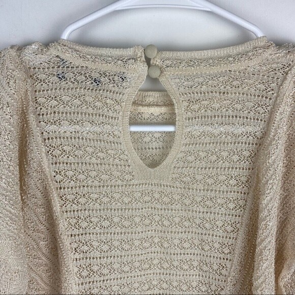 Zara Knit Long Sleeve Top Womens Small Crewneck Knit Ladies - Picture 8 of 12